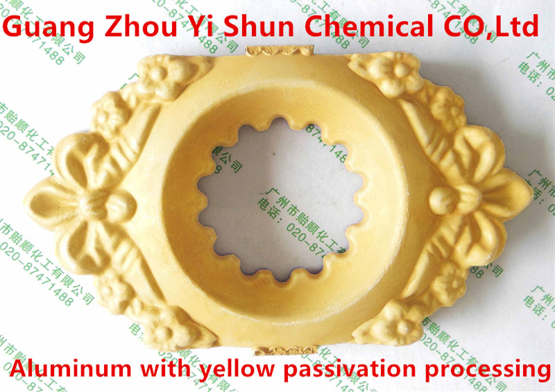 Gold colorant of aluminum,Chemical Imitation gold agent of aluminum material,Aluminum Alloy Treatment Agent,Aluminum Imitation Gold Agent