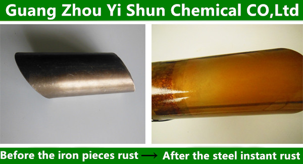 Iron Instant Rust Agent,Iron rusting liquid,Rusting Agent for iron parts,The reagent that rust rapidly