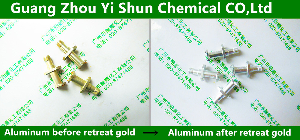 Rapid non-cyanide gold removing solution,Gold retreating liquid��Gold stripping agent